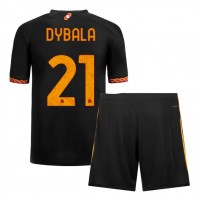 AS Roma Paulo Dybala #21 Rezervni Dres za djecu 2023-24 Kratak Rukav (+ Kratke hlače)